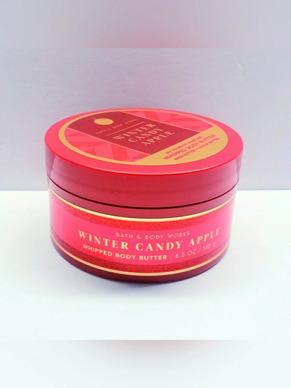 Bath & Body Works WINTER CANDY APPLE Whipped Body Butter, 6.5 oz/185 g